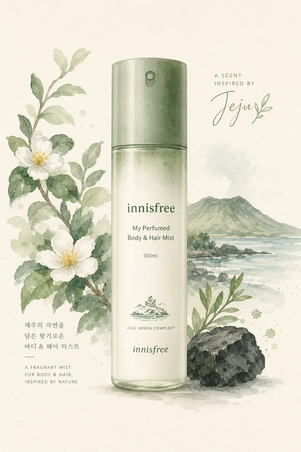 innisfree 我的身體髮香噴霧