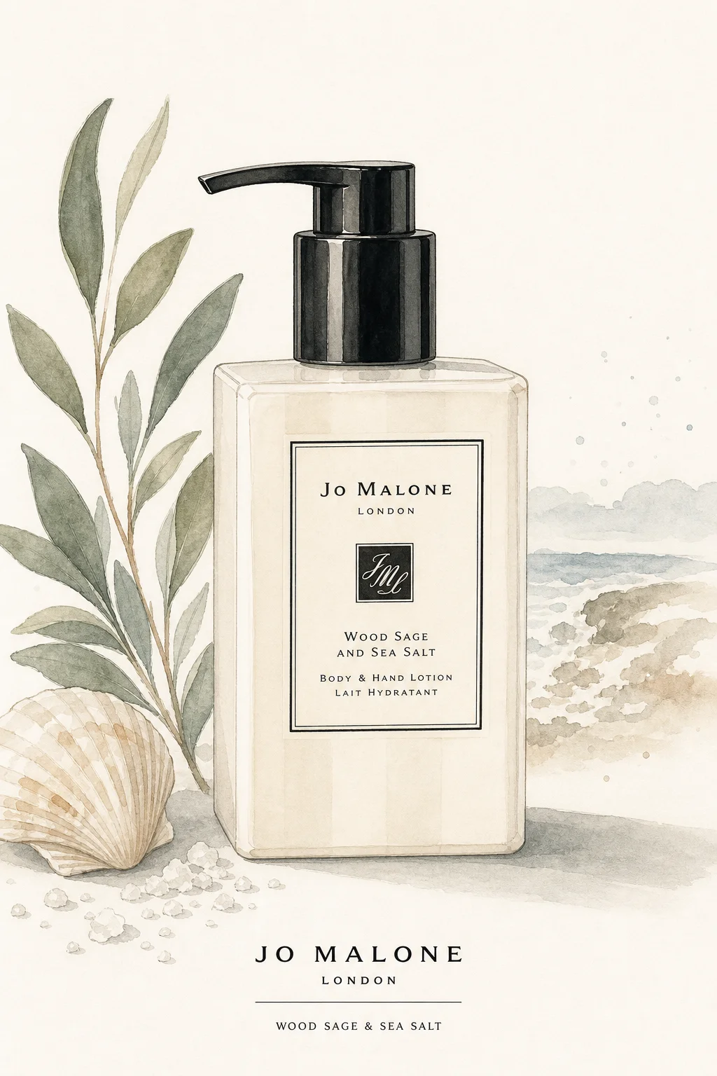 Jo Malone Wood Sage & Sea Salt 身體乳液